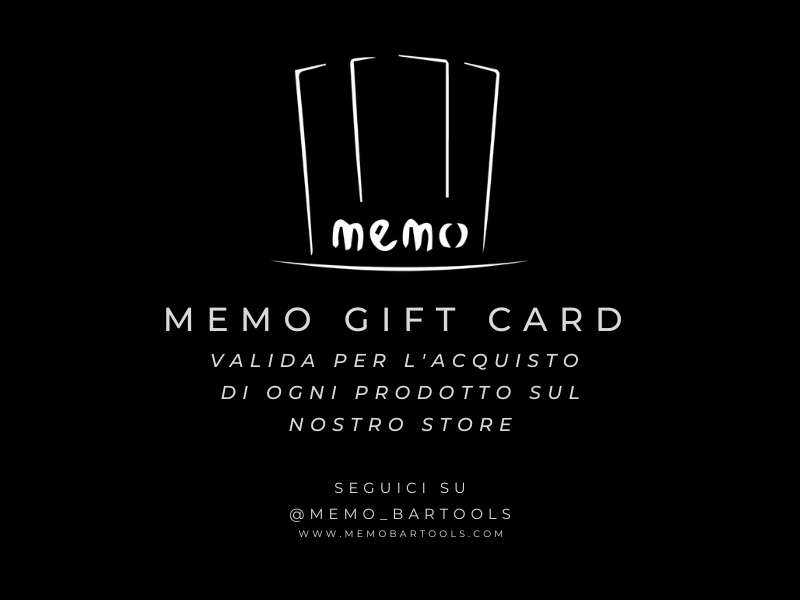MEMO Gift Card - memobartools